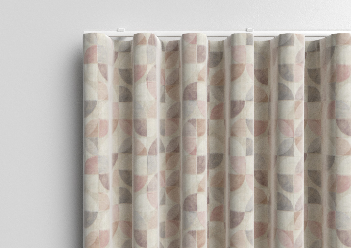 Mosaic Tile, Valentine - Made to Measure Curtains - Image 13